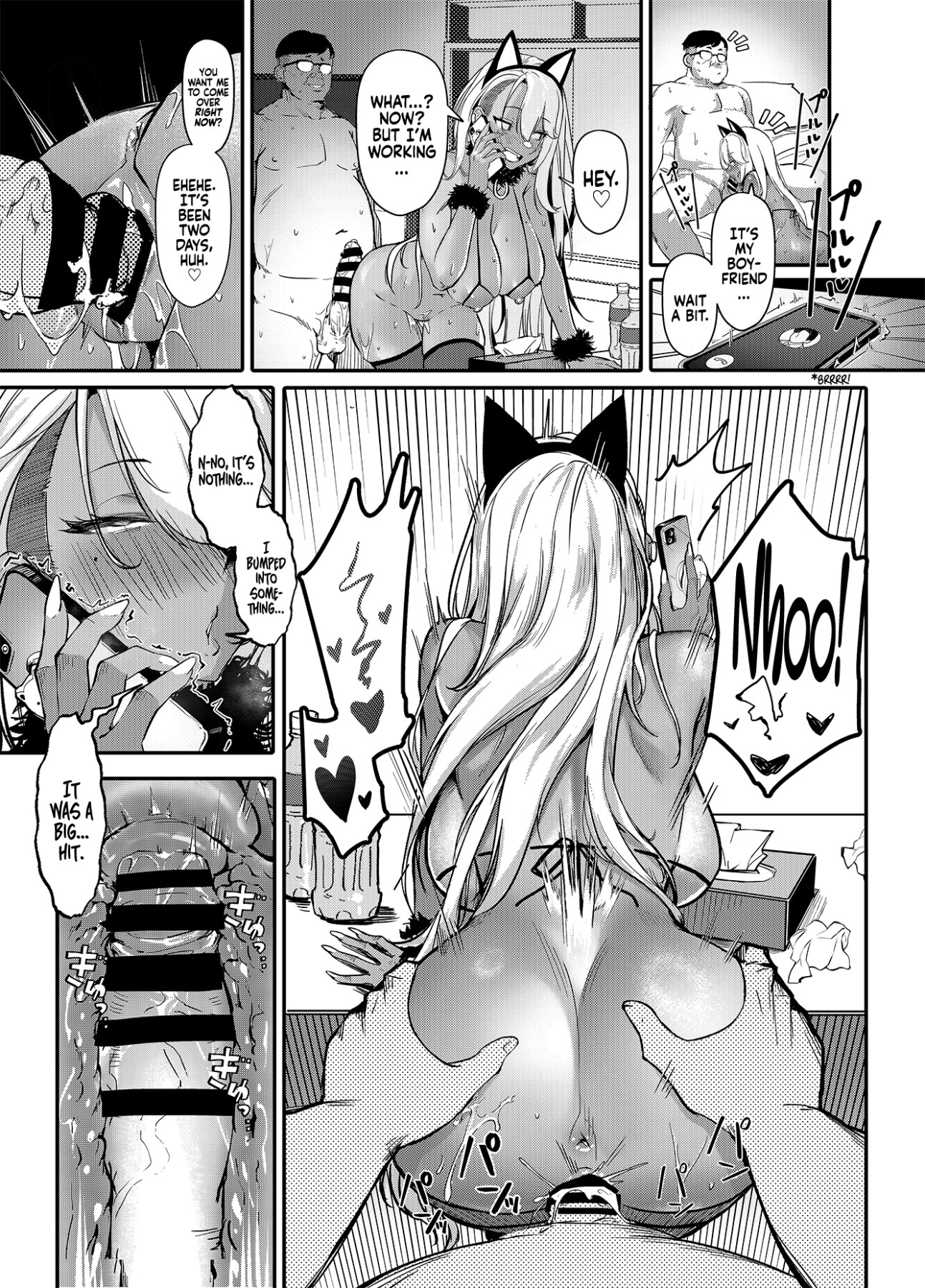 Hentai Manga Comic-Putting a Cheeky Gyaru in Her Place 2.0-Read-12